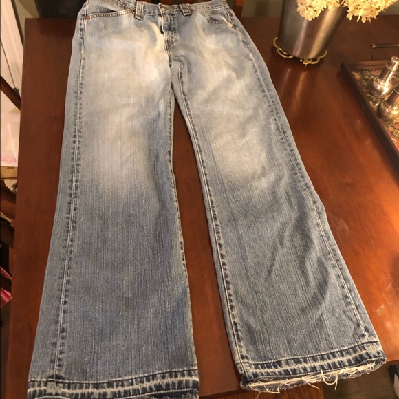 Vintage Levi’s- 525 open cuff - distressed 10 - Picture 1 of 7